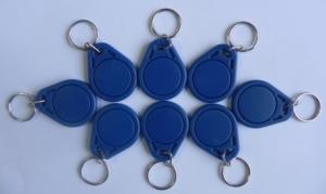 China UID Key card / UID keychain card / UID key ring card / UID epoxy RFID keychain on sale