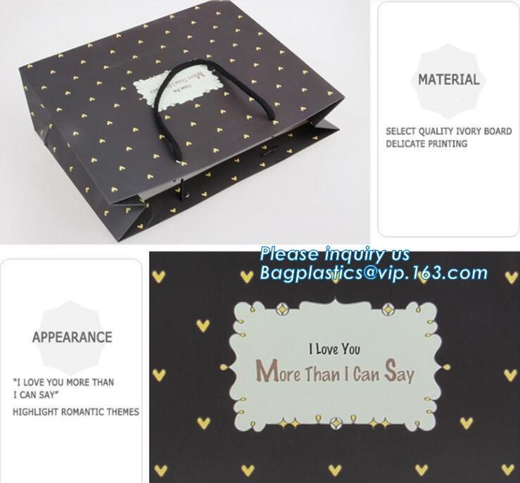 Custom paper bag with handle coated white paper bag printing pattern flower carrier bag,Flower carrier paper bags with d
