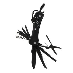 Damascus Texture Swiss Pocket Folding Camping Knife Custom