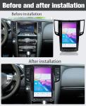 Car Radio Android 11 Head Unit For Infiniti FX35 QX70 GPS Navigation Stereo