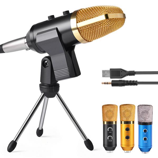 Quality Wired 70dB Voice Recorder Mic USB 2.0 Condenser 30Hz-20kHz Living Streaming for sale