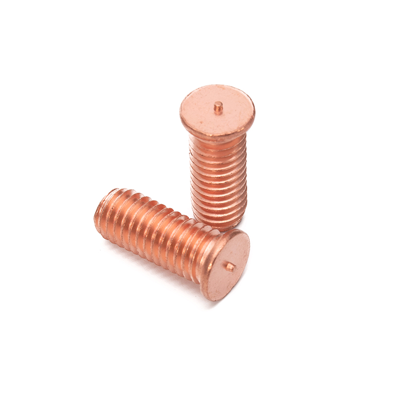 Durable M3-M12 GB Standard Bright Carbon Steel Stud Welding Bolts with Copper Plating and Tip Ignition