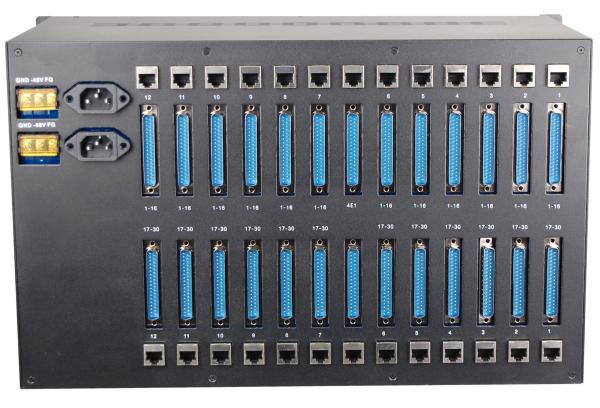 Quality 360 POTS telephone FXO FXS over fiber optical multiplexer with 4*100M / 1000M Ethernet for sale