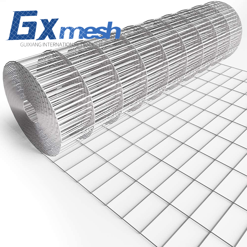 Galvanized Welded Cage Wire Poultry Netting Square Chicken Snake Fencing for sale