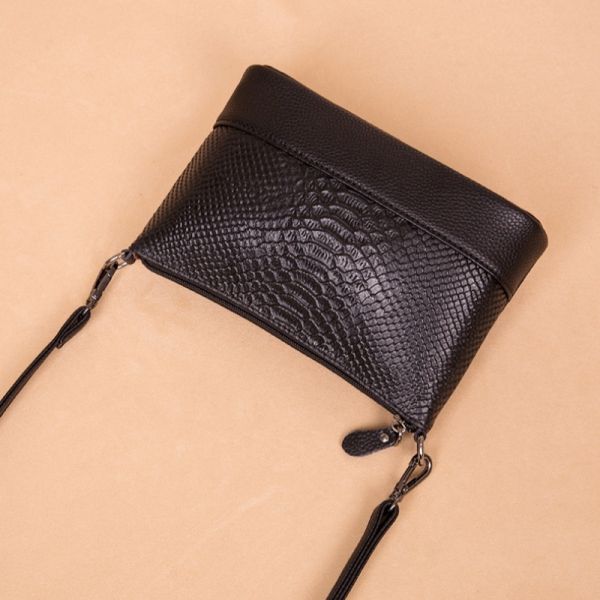 2025 New Women's Handbags Genuine PU Leather Small Square Camera Bag Top-Grain Lady's Shoulder Versatile Crossbody Bags