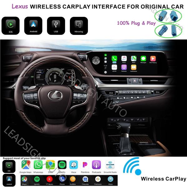 Answer Calls LEXUS Carplay Retrofit Screen Mirroring Option Up Version IOS 13
