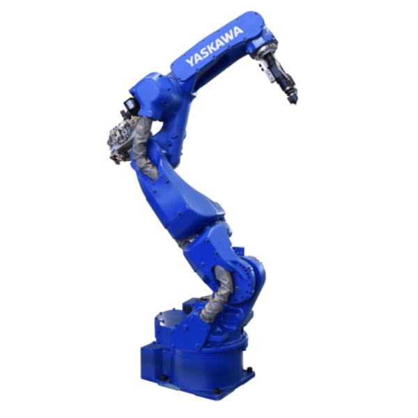 7 Axis Welding Robot Arm YASKAWA AR1400E Steel Stainless Steel And Aluminum Mig Welding Robot