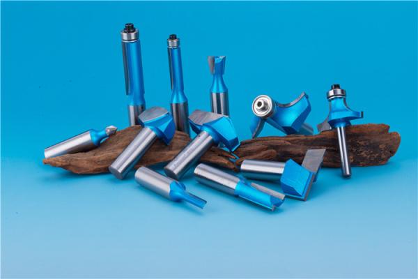 Quality Anti Abrasion Two Flute Router Bit , Anticorrosive Straight Flute Carbide Drill Bits for sale