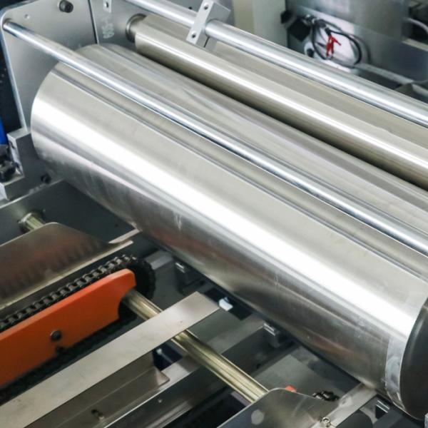 Mechanical Roller HX450C Children Board Book Cover Casing In Machine Automatic Job Changeover Function