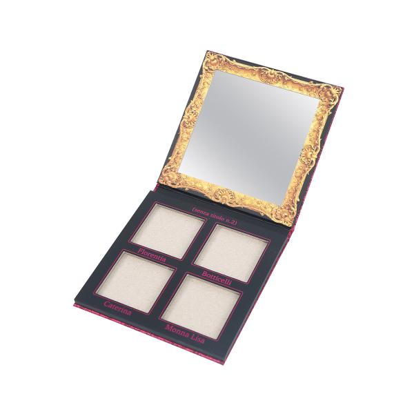 Quality Customized Highlight Contour Palette Fabric Paper 4 Pan Palette for sale