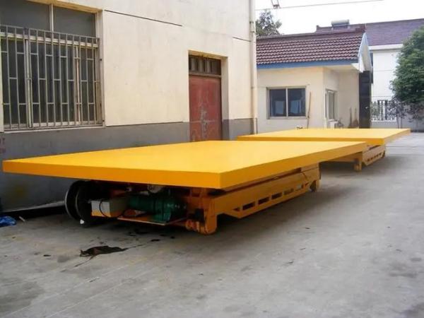 Quality Manufacturing Industry Electric Transfer Cart Rotates Forward Backward Left Right Forward for sale