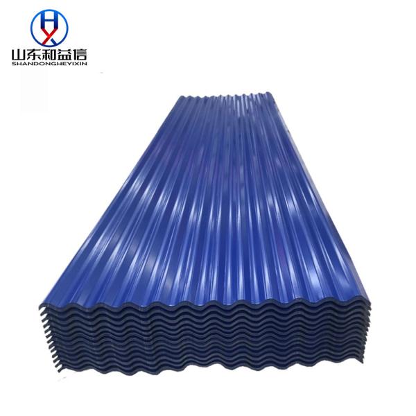 Quality Durably Color Coated PPGL Galvalume Corrugated Sheet With Enhanced Weather Resistance for sale