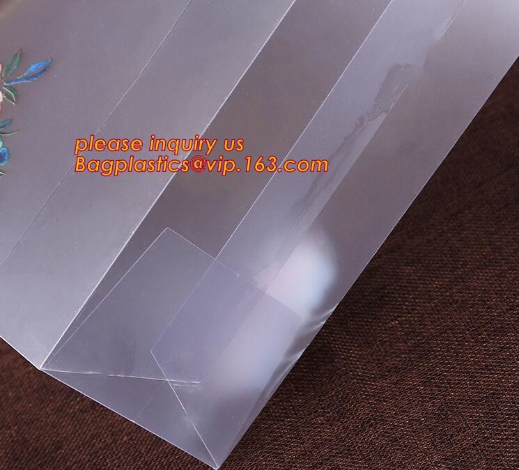 Promotional customized high quality soft loop plastic cloth bag,manufacturer custom soft loop handle polyethylene PE pla