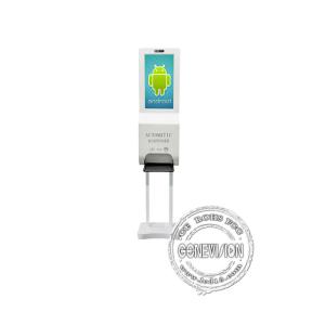 300cd/M2 Lcd Screen 21.5 Inch Sanitizer Dispenser Kiosk