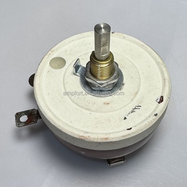 High-power Sliding Porcelain Disc Wirewound Resistor Potentiometers Adjustable Rheostats RHS50RE 50W 5000 OHM 10%