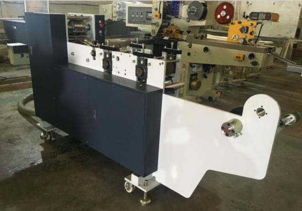 Quality Durable Tissue Roll Making Machine , Pocket Tissue Paper Folding Machine for sale