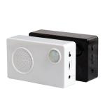 Motion sensor alarm box PIR human sensor sound box with pre-load audio