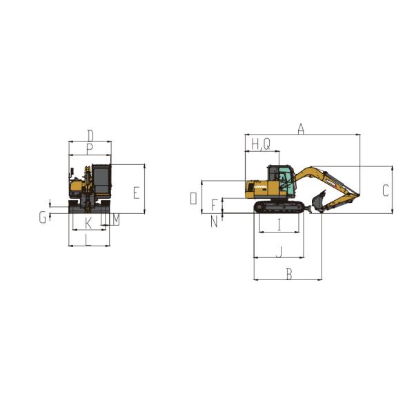 75F Hydraulic 3+2 Steel Grabbing Machine for Scrap mill