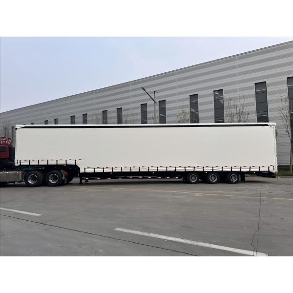 Versatile CIMC Tarped Semi-Trailer Frames New Design Durable Customizable for Cargo Protection for sale