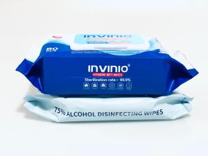 China Antibacterial Sanitizing CE Disinfectant Wet Wipes wholesale