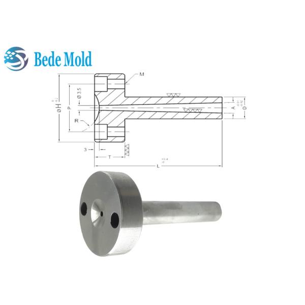 High Precision Injection Moulded Parts Sprue Bushing C Type S45C Materials