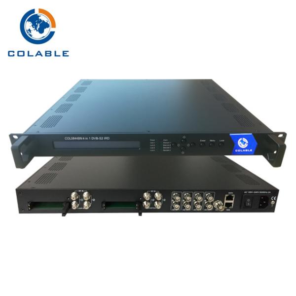 Quality Encrypted Channels Satellite Descrambler Integrated Receiver Decoder For Conax for sale