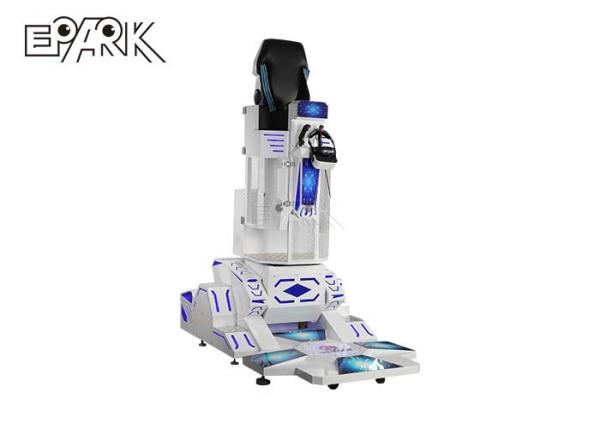 Quality Dynamic 9D VR Simulator Single Seat Super Rocket 360 Machine for sale