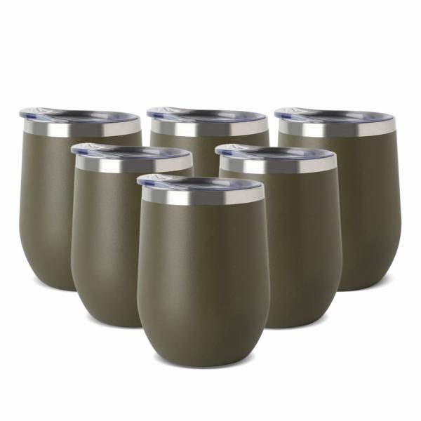 Quality 12oz Capacity Stainless Steel Coffee Mug Vacuum Insulated With Hot Transfer Logos for sale