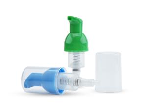 China Plastic PP Foaming Hand Pump Multi Colors 30mm Screw Thread Closure wholesale