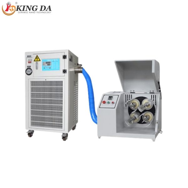 Air Cooling System Planetary Ball Mill Machine for Nano Material and Battery Powder Milling