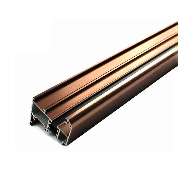 U Shaped Aluminium Profile , Mechanically Polished Aluminium Corner Profile Joint