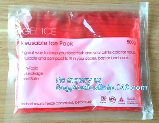 cold chain co-use cool and fresh keeping gel ice pack, cool gel pack, Mini cold cool packs gel ice packs that stay cold