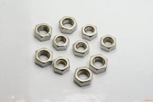Thin M16 Hex Lock Nut Fine Thread Pitch 1.5mm To Adjust Machine Axial Gap
