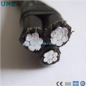 China Customer Specified 600V XLPE Insulated Aluminum Conductor Triplex Service Drop Cable wholesale