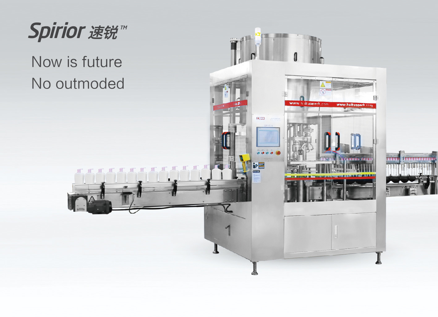 Servo Control Eight Heads Bottle Capping Machine