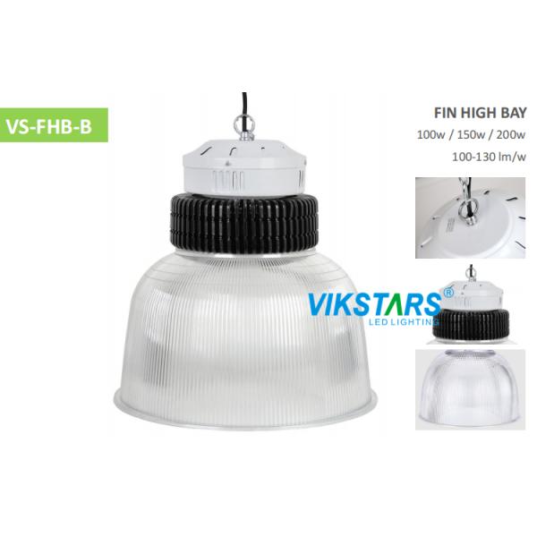 IP40 Fin Industrial High Bay LED Light 150lm/ W