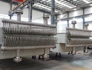 China Industrial Cooling Air Cooler Heat Exchanger Copper Tube Material Louvered Fin Type wholesale
