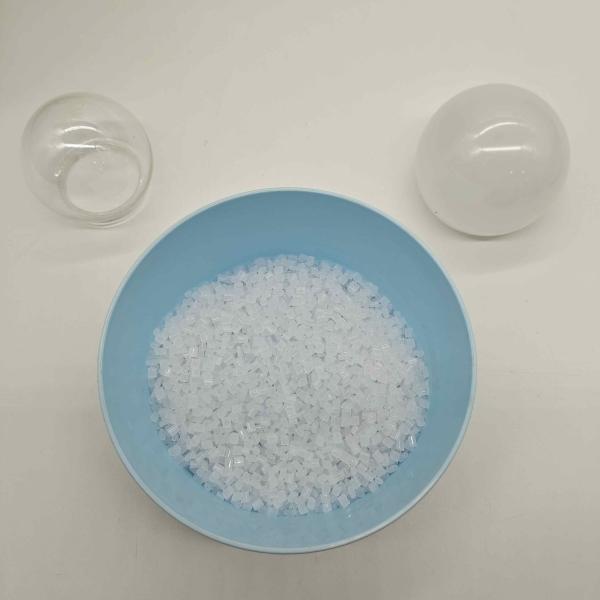 Quality High Gloss Scratch Resistant Polycarbonate Resin Halogen Free V0 PC Plastic for sale