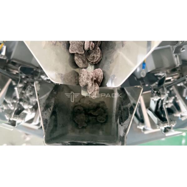 Automatic Vertical Multihead Weigher Filling Chocolate Coffee Bean Packing Machine