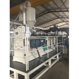 Single Layer PET Sheet Extrusion Line , Transparent Plastic Sheet Extrusion
