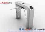 RS485 Access Control Tripod Turnstile Gate 304 SS Waist Height Turnstile with CE