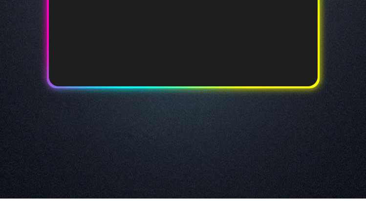 Personalised Colorful Light RGB Mouse Pad Led Gaming Keyboard Mouse Pad