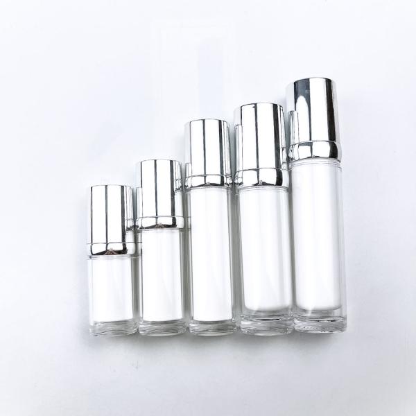 Double Layer Transparent Vacuum Bottle Acrylic Emulsion Skin Care Essence