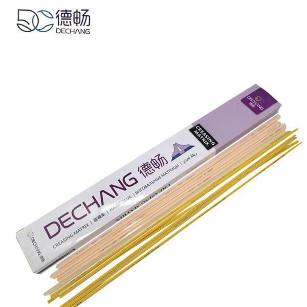 Quality Plastic Reverse Creasing Matrix For Die Cutting Adhesive PVC Base creasing matrix for sale