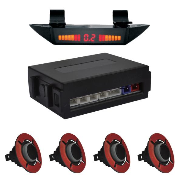 3m Adhesive Parking Sensors Frequency Modulated Three Mode LED Display