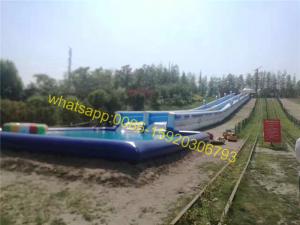 China giant slip n slide 1000ft city slide water slide wholesale