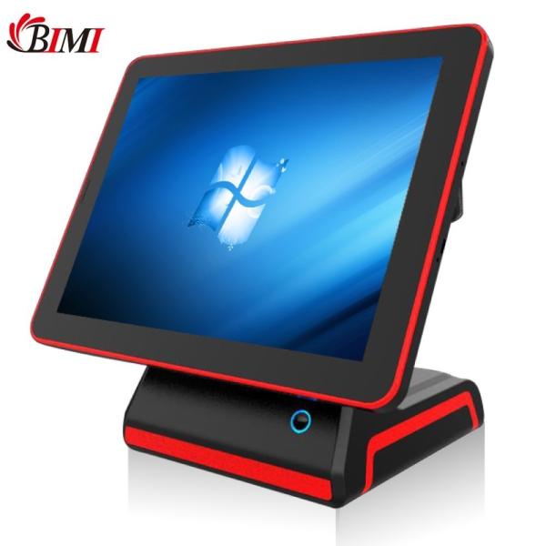 Quality VFD Customer Display 15 Inch POS Terminal with 80mm Printer and i5 All-in-One PC for sale