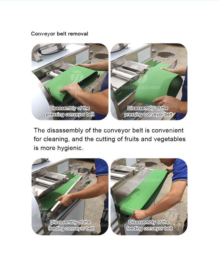 180KG Vegetable and melon slicing and slicing machine One machine multi-purpose automatic chopping machine