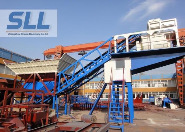 Quality Commercial Mobile Concrete Batching Plant High Performance Simple Operation for sale