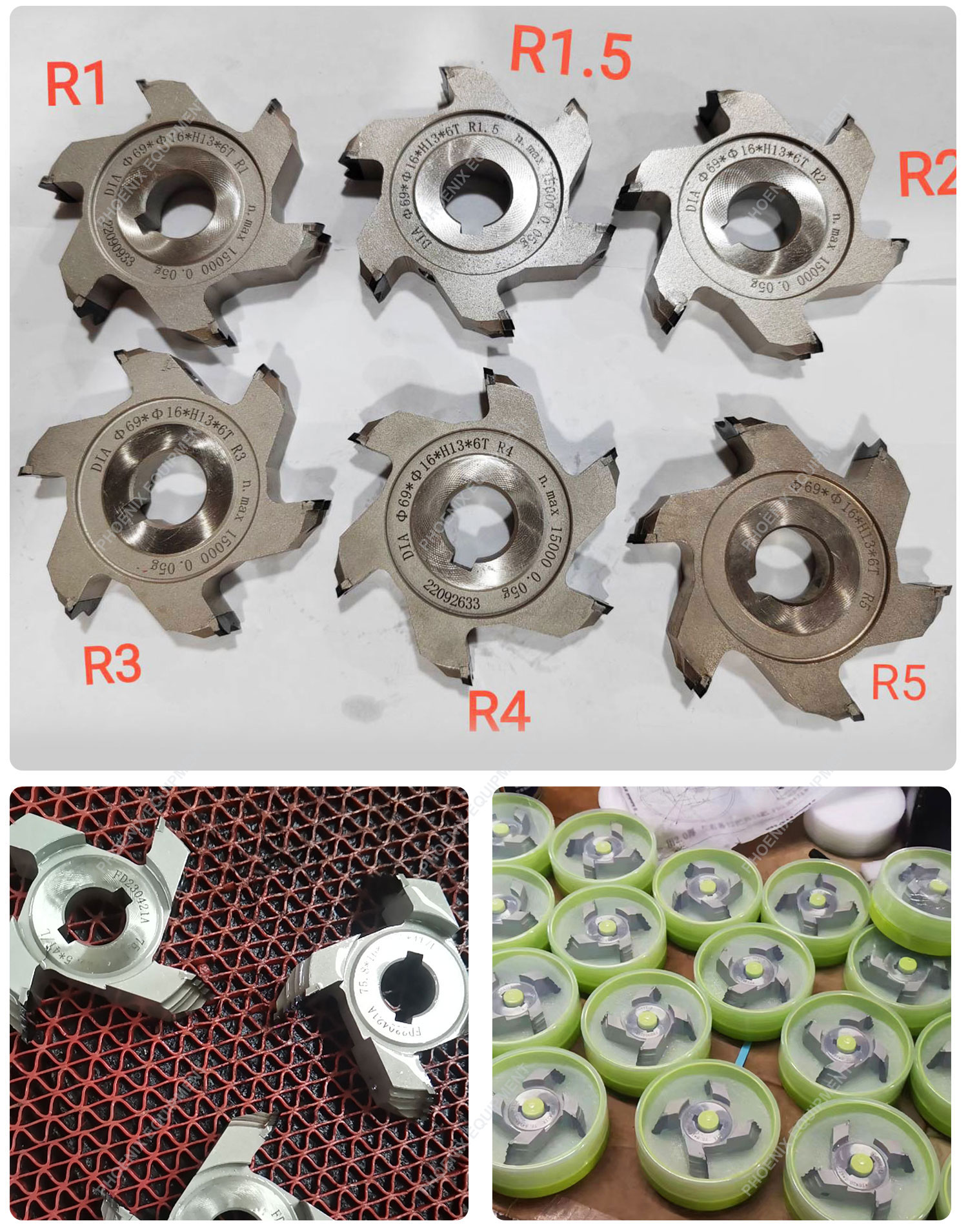 Lightweight Milling Cutter for Fully Automatic Woodworking Tool CNC Machining Center